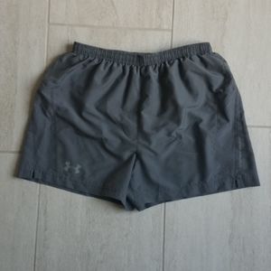 3/$30 UNDER ARMOUR Running Gray Shorts Size Med